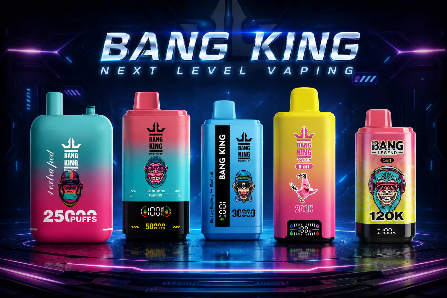 Bang King Vape Flavors